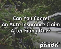File a claim with your insurance company. Can You Cancel An Auto Insurance Claim After Filing One