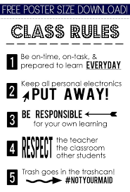 Them S The Classroom Rules Free Download Salle De Classe Gestion De Classe Idees Pour Salles De Classe