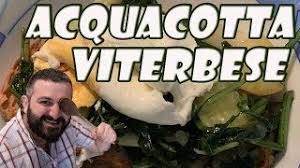 Acquacotta maremmana 6 uova 3 cipolle 400 g di pomodori rossi maturi le foglie di un sedano fette di pane casalingo raffermo basilico pecorino fresco olio d'oliva sale, pepe. 129 Acquacotta Viterbese Youtube