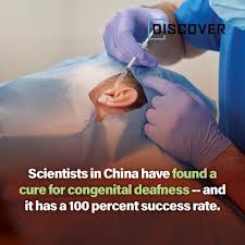 Breakthrough gene therapy lets children and young adults hear again,  offering real hope for curing deafness A gene therapy has restored hearing  in toddlers, teens, and young adults with OTOF-related deafness, caused