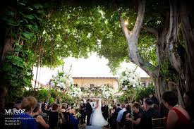 Day Time Ceremony Under The Banyan Trees The Addison Boca Raton Fl Florida Wedding Venues Woodland Wedding South Florida Wedding
