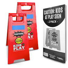 Maybe you would like to learn more about one of these? Caution Slow Kids At Play Safety Signs 24 95 Funslurp Com Unique Gifts And Fun Products By Funslurp