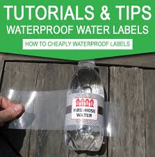 Get canva up and running on your desktop or mobile, search for the water bottle label design type and open up a fresh new page to start designing. How To Cheaply Waterproof Water Bottle Labels Diy Tutorial