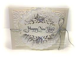 Linda S Works Of Heart Happy New Year Cards Christmas Card Design Card Making Designs