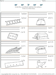 Free Phonics Worksheets Er Ir Ur Google Search Phonics Worksheets Free Word Work Worksheets Phonics Worksheets