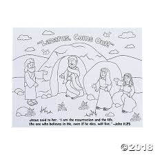 Lazarus Activity Sheets Oriental Trading Bible Crafts Activity Sheets Activities