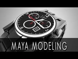 Simple Wrist Watch 3d Modeling Maya Modeling Keyshot Rendering Maya Modeling Jewellery Storage Maya