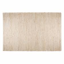 230 x 235 cm handgewebter teppich. Teppich Aus Baumwolle Und Jute Beige 200 X 300 Cm Barcelone Maisons Du Monde