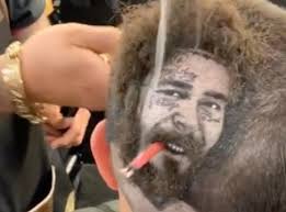 The circles singer has had dreads, bangs, a man bun, and then eventually chopped off his long. These Cuts Getting Wild The Post Malone Smoking Portrait Haircut Video