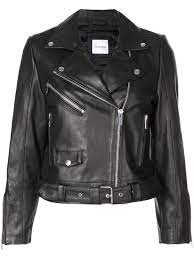 Anine Bing Jett Biker Jacket Farfetch Faux Leather Moto Jacket Leather Moto Jacket Jackets