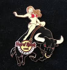 Bull riding bikini girl | Pins and Badges | hobbyDB