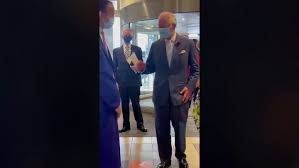 Matt hancock assures astrazeneca vaccine jab is safe. Awkward Moment Prince Charles Avoids Hopeless Matt Hancock S Elbow Bump Mirror Online