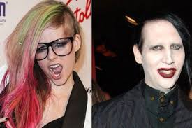Avril Lavinge Cukur Rambut Kerana Marilyn Manson
