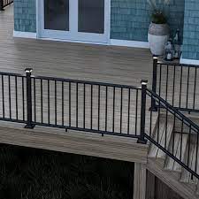 Deckorators Dck 6ft 42in Cl Sblk Str Rail Kit Lowes Com In 2022 Deck Stair Railing Metal Deck Railing Railings Outdoor