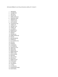 Sejarah ejaan rumi melayu 2. Senarai Perkataan Ejaan Bahasa Melayu Tahap 2