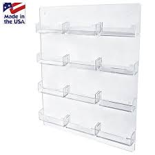 Double click or select the text to change its style, size. 12 Pocket Wall Mount Business Card Holders