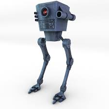 Lowpoly Robot Royalty Free 3d Model Preview No 1 3d Model Model Robot 3d