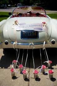 1954 Corvette Getaway Car Wedding Getaway Car Wedding Car Getaway Car