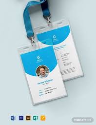 Identification (id) cards have become an essential component of facility and workplace safety, and it's nearly impossible to walk into a workplace without one. Employee Id Card Template Free Jpg Illustrator Word Apple Pages Psd Publisher Template Net Employee Id Card Id Card Template Employee Id Card Template