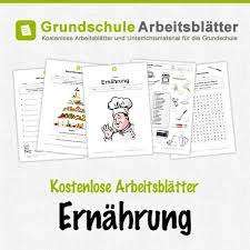 Mit der suche finden sie zudem alle materialien zu einem bestimmten schlagwort. Kostenlose Arbeitsblatter Ernahrung Elementary Education Lesson Plans Elementary School Math Worksheets Free