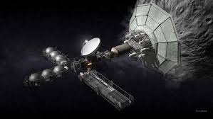 Nasa Rocket Headed To Asteroid Bennu Asteroid Mining Spaceship Design Futuristic Art