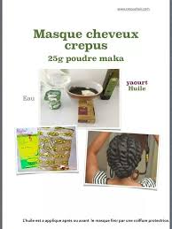 Masque Produit Cheveux Masque Cheveux Crepus Masque