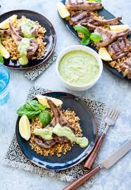 Check spelling or type a new query. Magical Herb Tahini Grilled Lamb Chops With Israeli Couscous