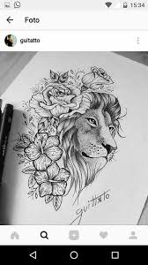 Linda the lioness with flower crown. 13 Best Female Lion Tattoo Ideas Lion Tattoo Female Lion Tattoo Lioness Tattoo