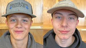 Foy and Ackerman are middle school students of the month