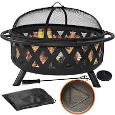 It is weather resistant and the decorative base will make your visitors think it is a beautiful table centerpiece. Buying Guide Innfinest Outdoor Fire Pit Set