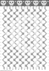 Black And White Bracelet Pattern 8 Gray Or Black 7 White Strings Friendship Bracelet Patterns Friendship Bracelets Designs Heart Friendship Bracelets