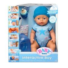 Too, it works just like a real. Baby Born Interactive Boy Doll Blue Outfit Baby Doll Nursery Boy Doll Baby Born