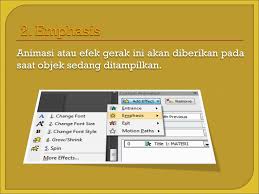 Animasi motion path berguna untuk menentukan rute gerakan objek di slide. Menambah Animasi Sound Movie Ppt Download