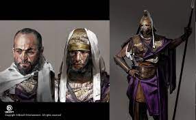 Artstation Assassin S Creed Origins Apollodorus Cleopatra S Guard Concept Jeff Simpson Concept Art Characters Assassins Creed Character Concept