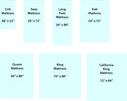 queen bed mattress chart size dimensions cm standard sizes