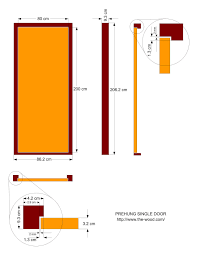 Standard Exterior Door Size Photo 2 Rumah Minimalis Rumah Minimalis