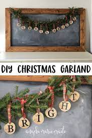 Christmas Garland Diy Diy Christmas Garland Christmas Projects Diy Christmas Decorations Garland