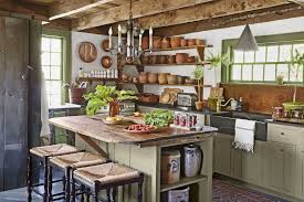 Sinks, stoves, on the wall , cabinets, beams, solid wood furniture etc. 34 Farmhouse Style Kitchens Rustic Decor Ideas For Kitchens