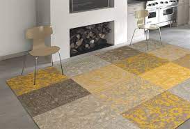 the new vintage collection rugs vloerkleed geel geel tapijt vintage tapijten