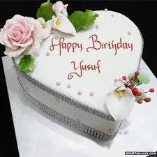 Best happy birthday cake images on wishesplus.com to share with your friends and family members. Happy Birthday Yusuf Cake Images
