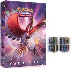 (black) 4.7 out of 5 stars. Amazon Com Card Album For Pokemon Card Holder Binder Cards Album Book Best Protection Trading Cards Gx Ex Box Put Up To 240 Cards Ho Oh And Solgaleo Toys Games