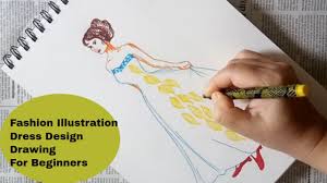 The details are up to you! How To Draw Gown Fashion Illustration For Beginners How To Draw A Beautiful Dress Design Youtube