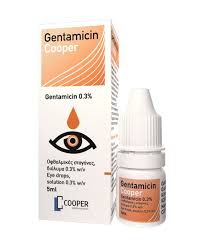 It works by stopping the growth of bacteria. Gentamicin Cooper Cooper