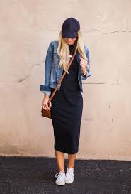 The Top Trend Series Four Ways To Style A T Shirt Dress Elle Apparel By Leanne Barlow Fashion Casual Outfits Clothes