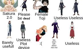 JJKs vast , useful and diverse female cast~ : rLobotomyKaisen