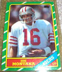 Check spelling or type a new query. Amazon Com 1986 Topps Joe Montana 156 Nfl Football Trading Card Sports Fan Photographs Sports Outdoors