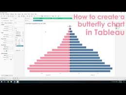 How To Construct A Butterfly Chart In Tableau