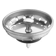Kitchen sink strainer basket parts. 3 1 2 Sink Basket Strainer With Fixed Post