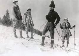 America discovers downhill skiing