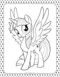 Free, printable coloring pages for adults that are not only fun but extremely relaxing. Printable My Little Pony Twilight Sparkle Coloring Pages